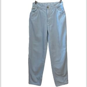 Vintage Escada One Powder Blue High Waist Tapered Jeans Size 38